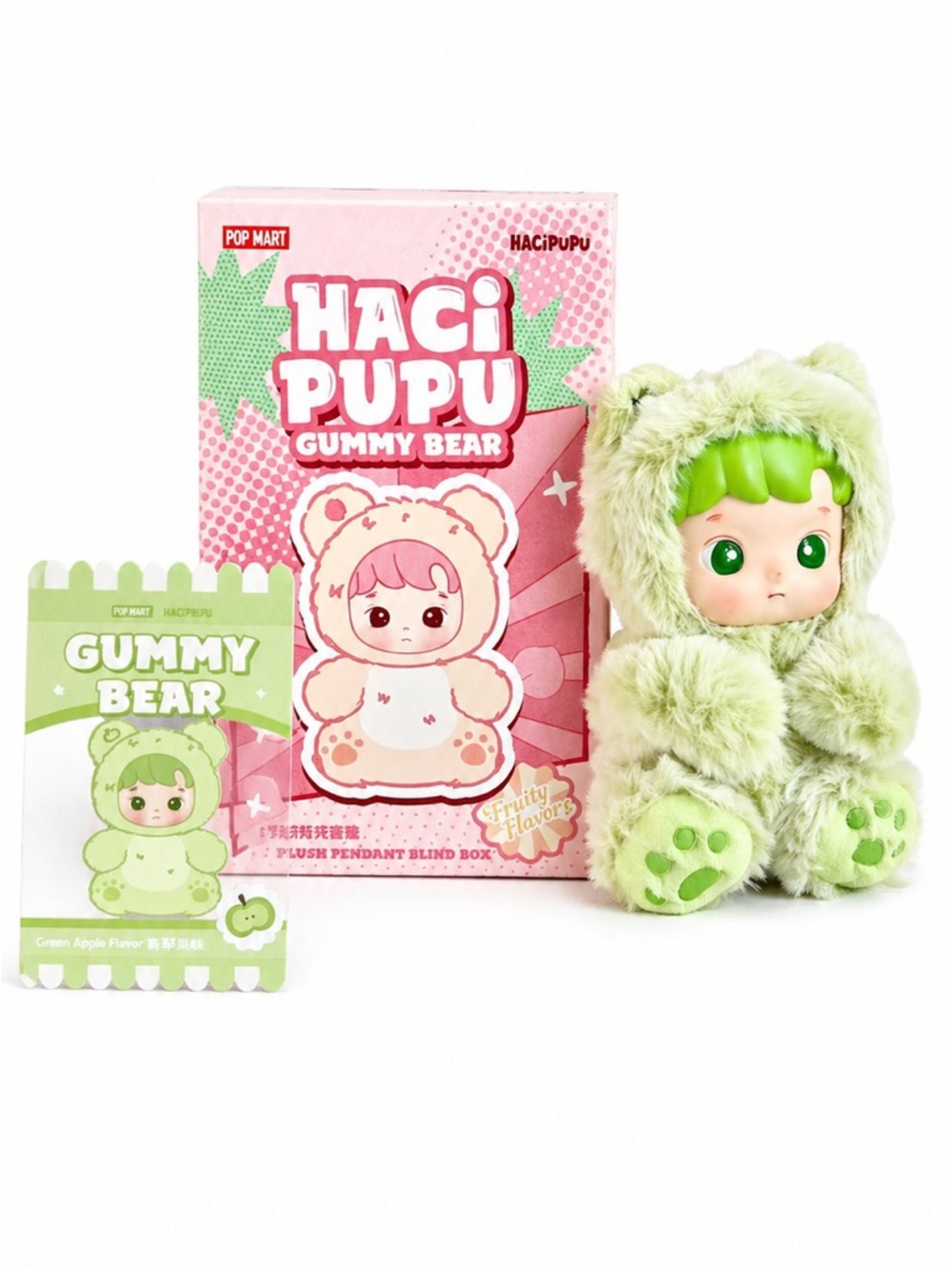 POP MART HACIPUPU Gummy Bear – Apple